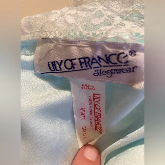 Vintage 1986 Lily of France lingerie Teddy sleeper like new - Picture 2 of 3